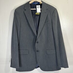 Polo Ralph Lauren Blazer Mens 42L Gray Modern Fit Performance Twill Jacket